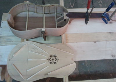 Battente con intarsio