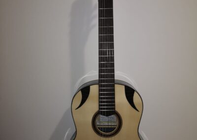 Chitarra classica in Ebano con baffi